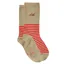 Joules Excellent Everyday Embroidered Socks - Oat Embroidered Horse